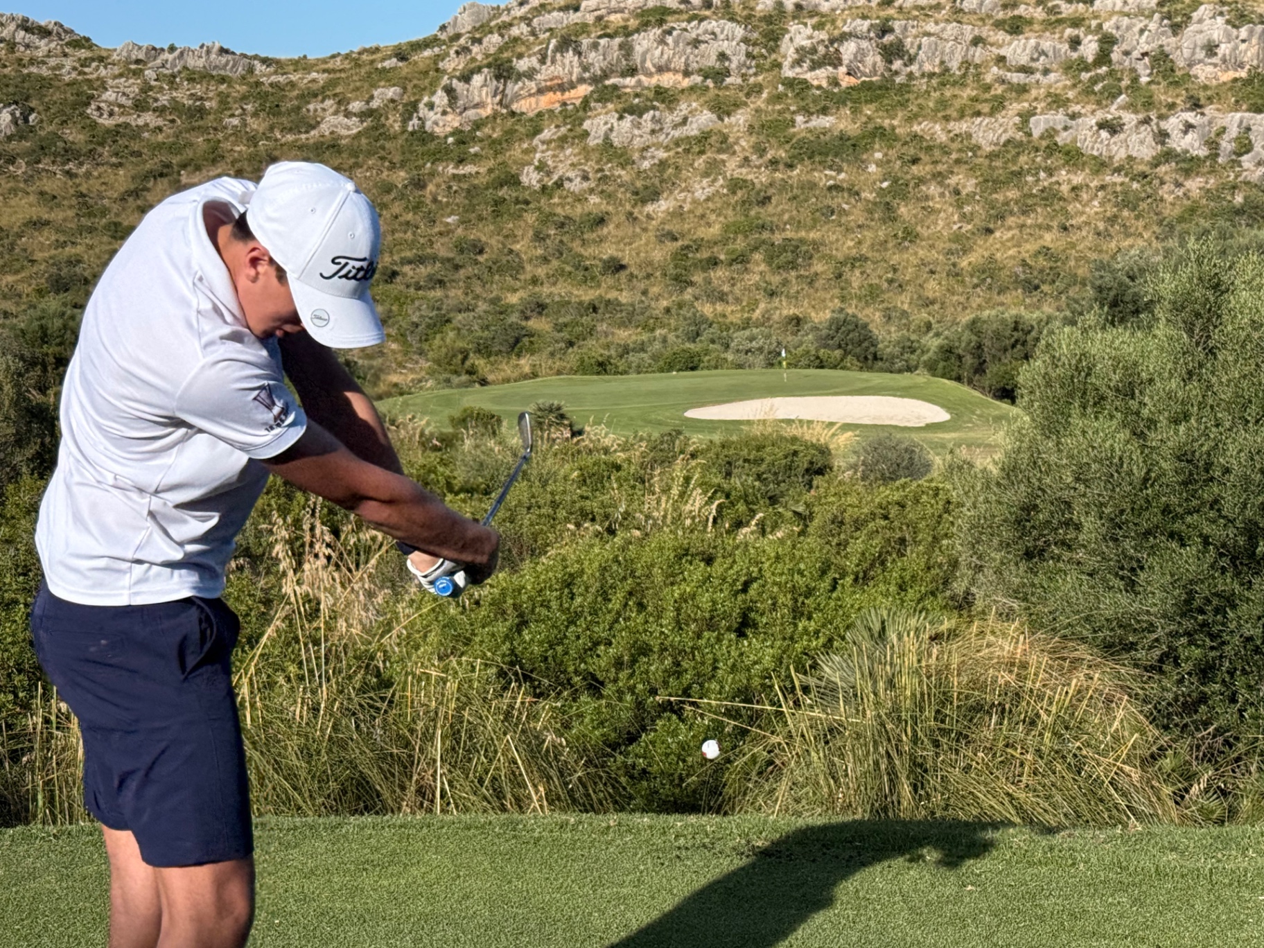 Pula Golf · Felsmassiv