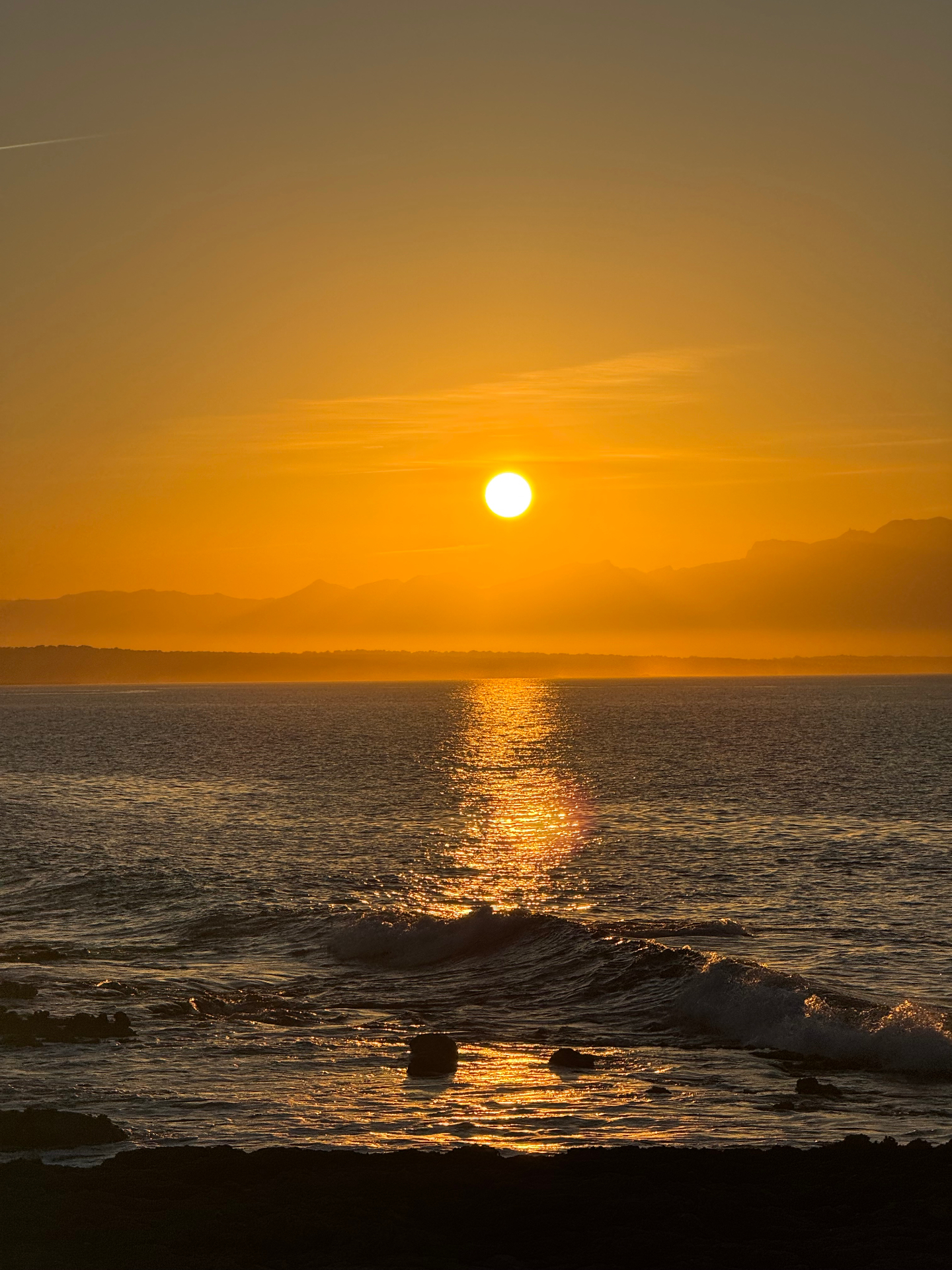 Morgenlicht am Meer