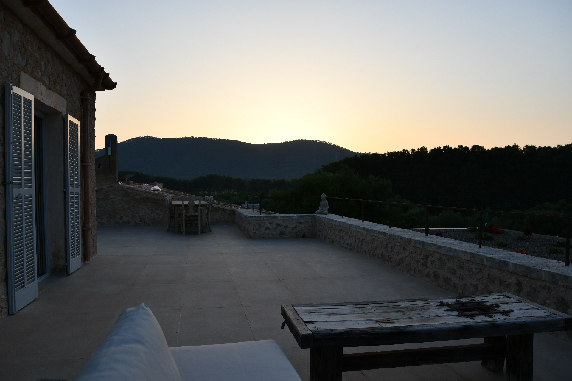 Studio-Terrasse zum Sonnenaufgang